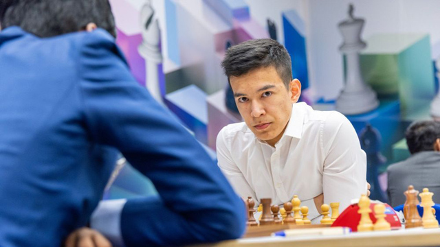 «WR Chess Masters». Нодирбек Абдусатторов 2-турда ғалаба қозониб, 1-ўринга кўтарилиб олди