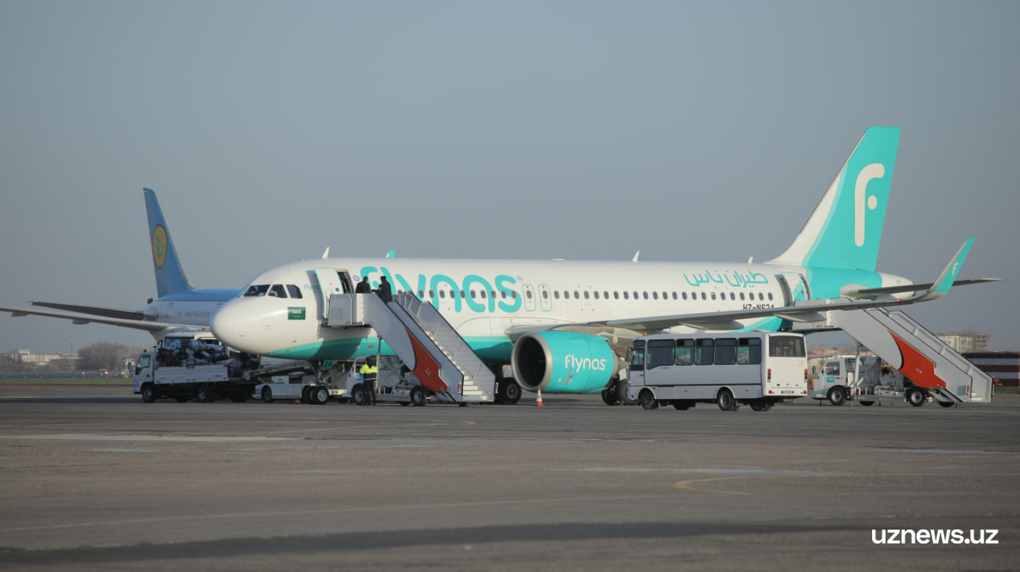 Flynas авиакомпанияси Жидда ва Тошкент ўртасида тўғридан-тўғри авиақатновларни йўлга қўймоқда