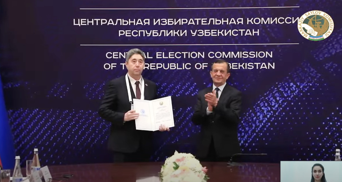 МСК барча бешта партиянинг президент сайловида қатнашишига рухсат берди
