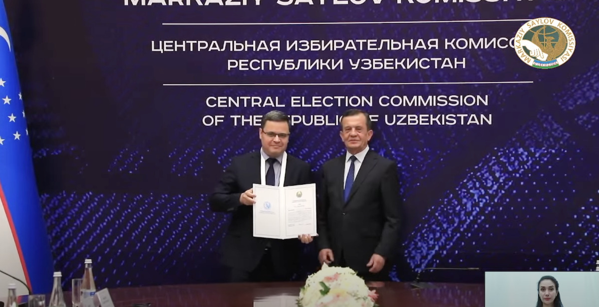 МСК барча бешта партиянинг президент сайловида қатнашишига рухсат берди