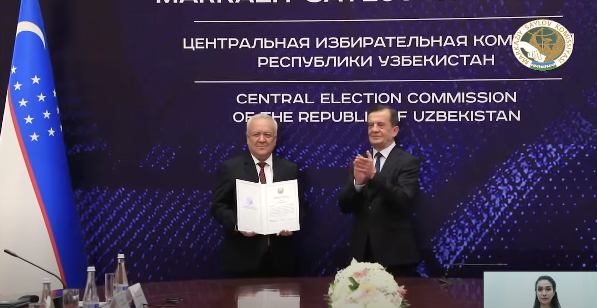 МСК барча бешта партиянинг президент сайловида қатнашишига рухсат берди