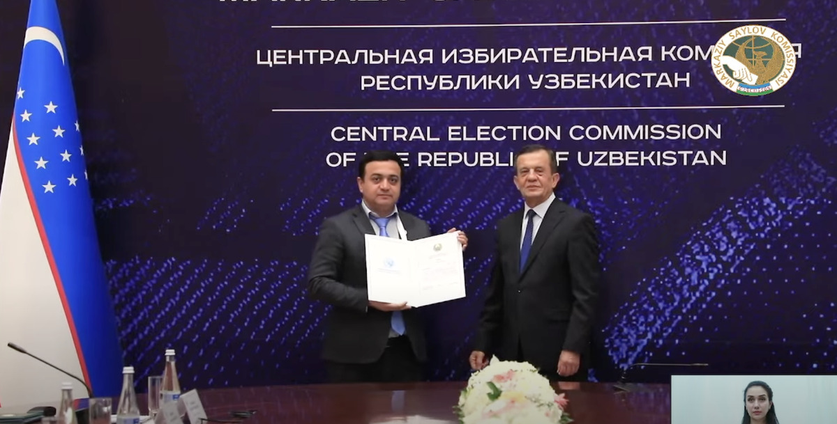 МСК барча бешта партиянинг президент сайловида қатнашишига рухсат берди