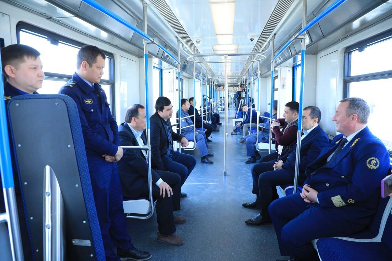 Пойтахт метросида Қўйлиқ-Сергели йўналишидаги янги бекатларни синовдан ўтказиш бошланди