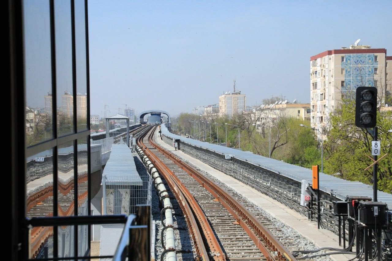 Пойтахт метросида Қўйлиқ-Сергели йўналишидаги янги бекатларни синовдан ўтказиш бошланди