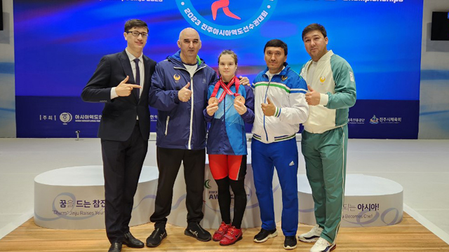 Оғир атлетика. Жамила Панфилова Осиё чемпионатида иккита бронза медалини қўлга киритди