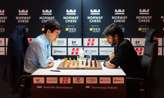 «Norway Chess». Нодирбек Абдусатторов 5-турда «дуранг+дуранг» қайд этди