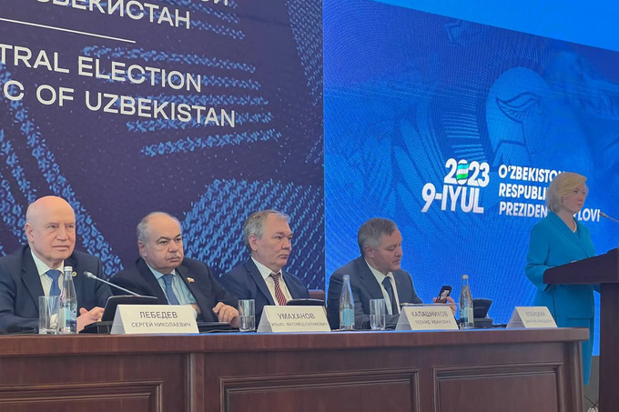 МДҲ миссияси: «Ўзбекистонда сайлов шаффоф, очиқ ва адолатли ўтди»