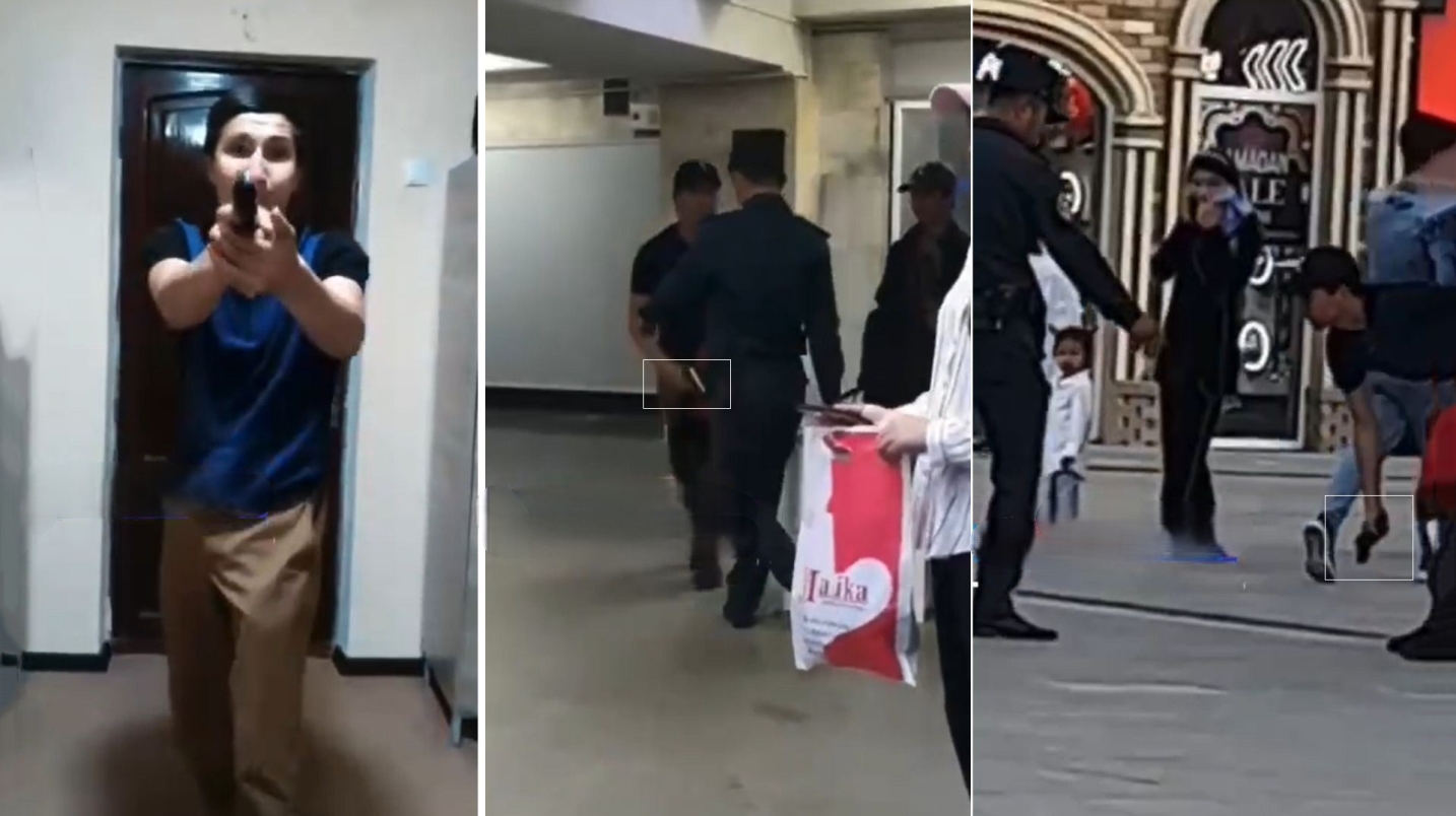 Тошкентда ички ишлар ходимларини калака қилмоқчи бўлиб, "пранк" олганлар қамалди — видео