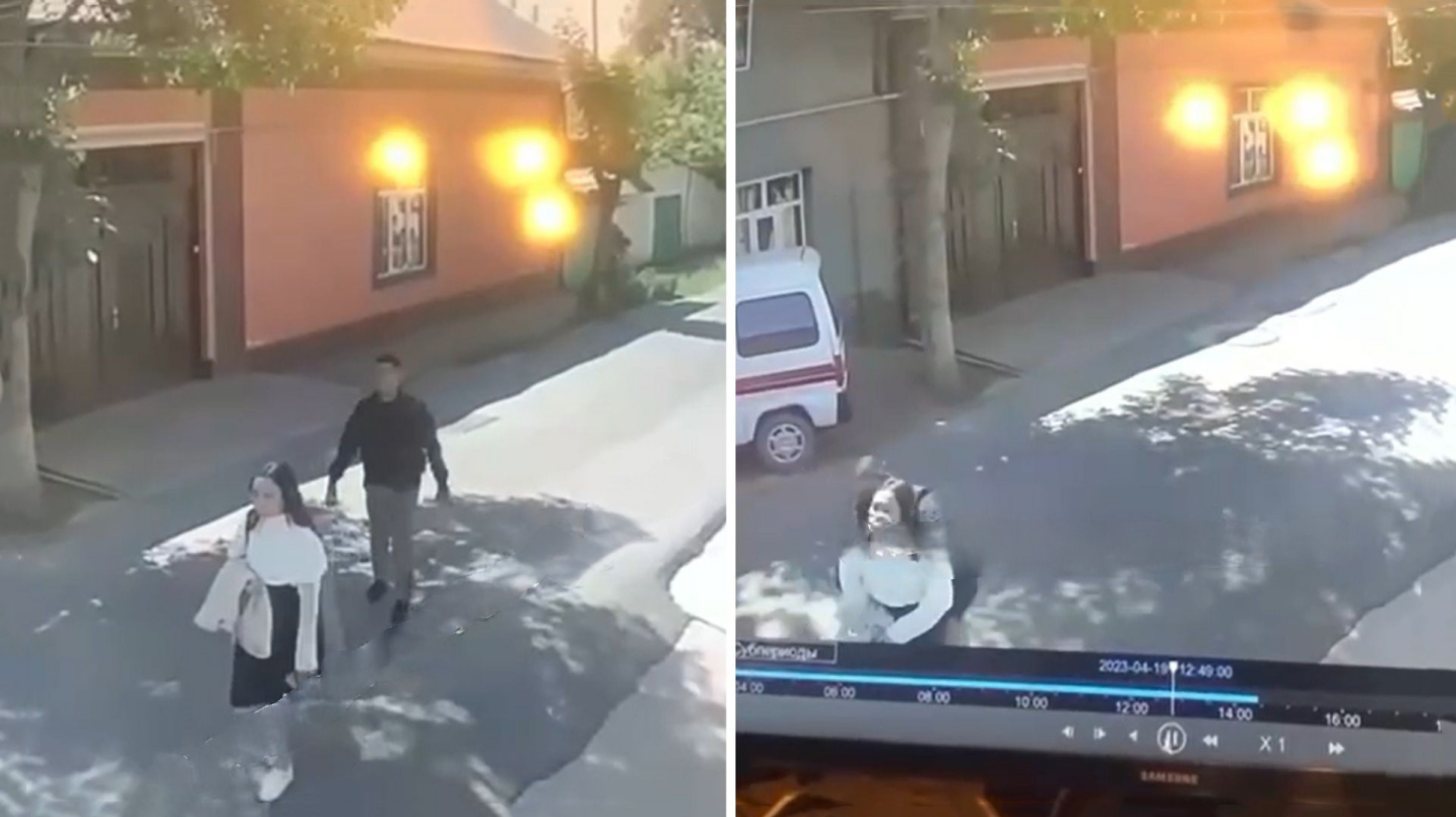 Тошкентда эркак 17 ёшли қизга шилқимлик қилди — видео