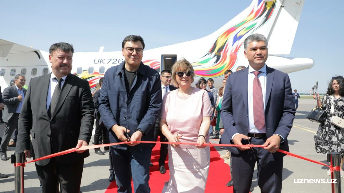 Silk Avia ўзининг илк кўргазмали парвозини амалга оширди — фото