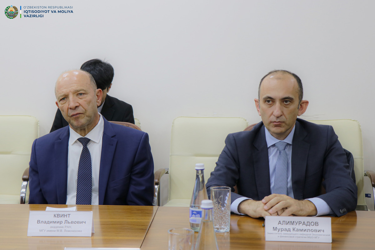 Академик Владимир Квинт Ўзбекистонга Сув ресурслари стратегиясини ишлаб чиқишда ёрдам беради
