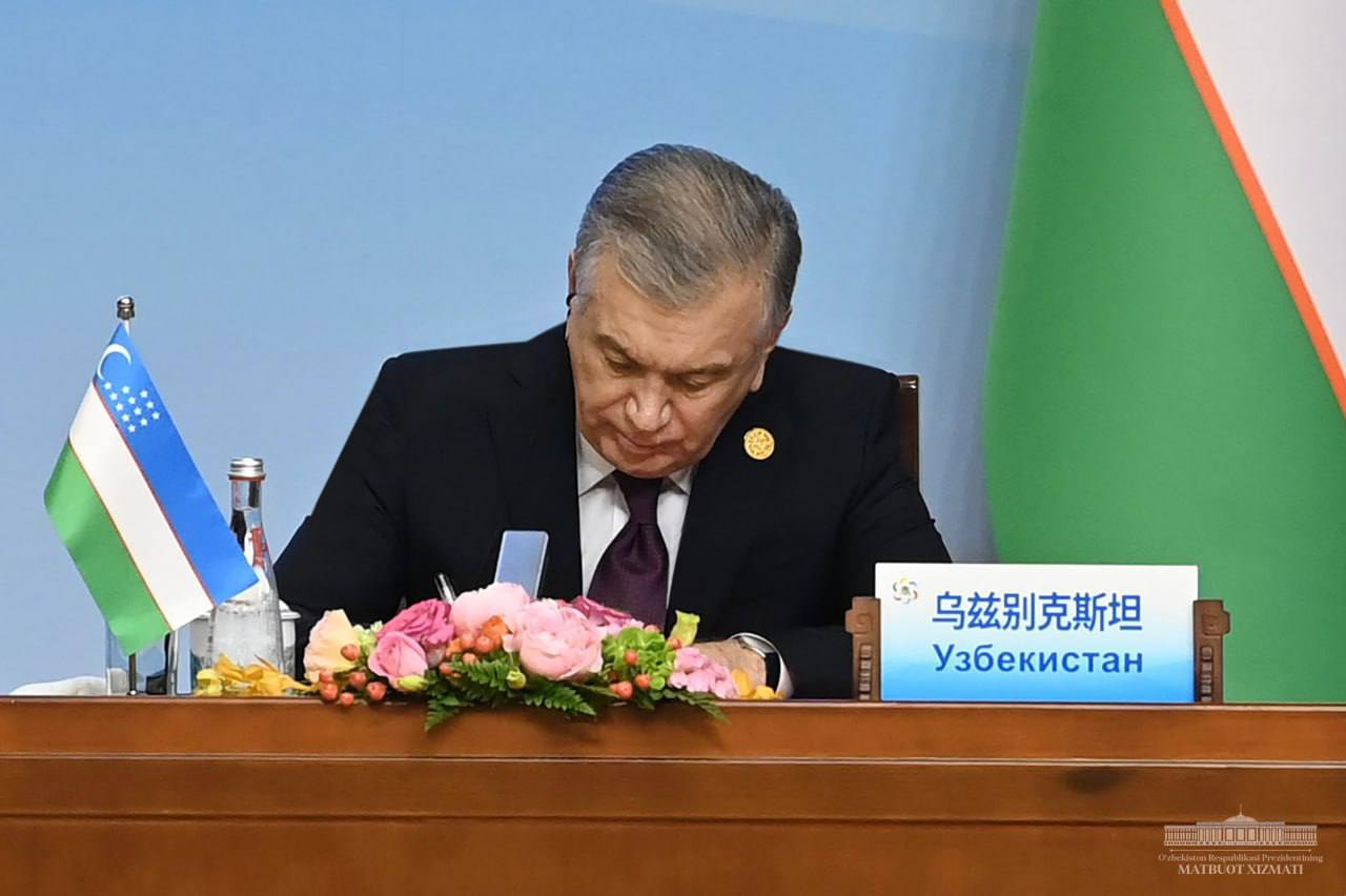 Шавкат Мирзиёев МО президентларига Хитой билан кўпроқ товар айирбошлашни таклиф қилди