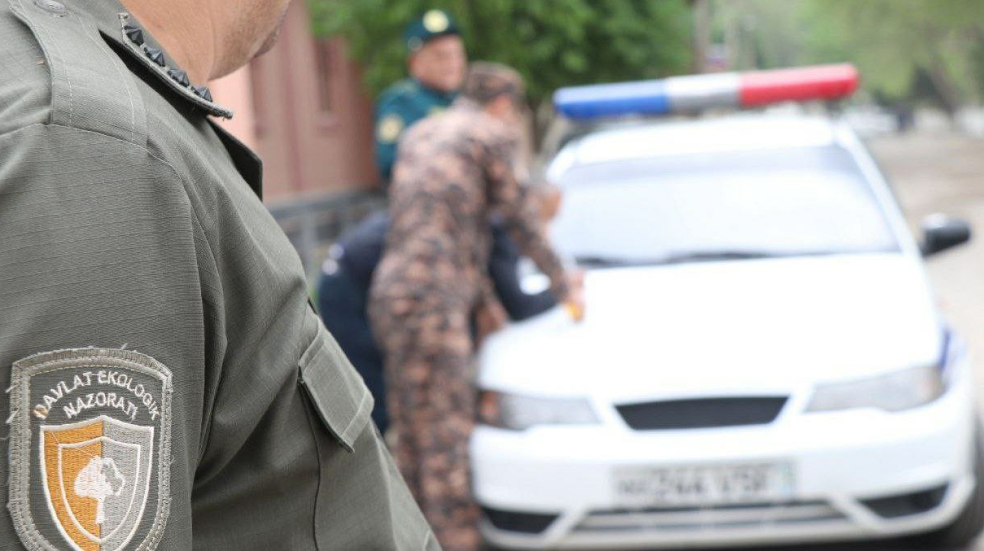 Энди экологияга зарар келтирганларни ИИО ва Миллий гвардия ходимлари ҳам қўлга олади