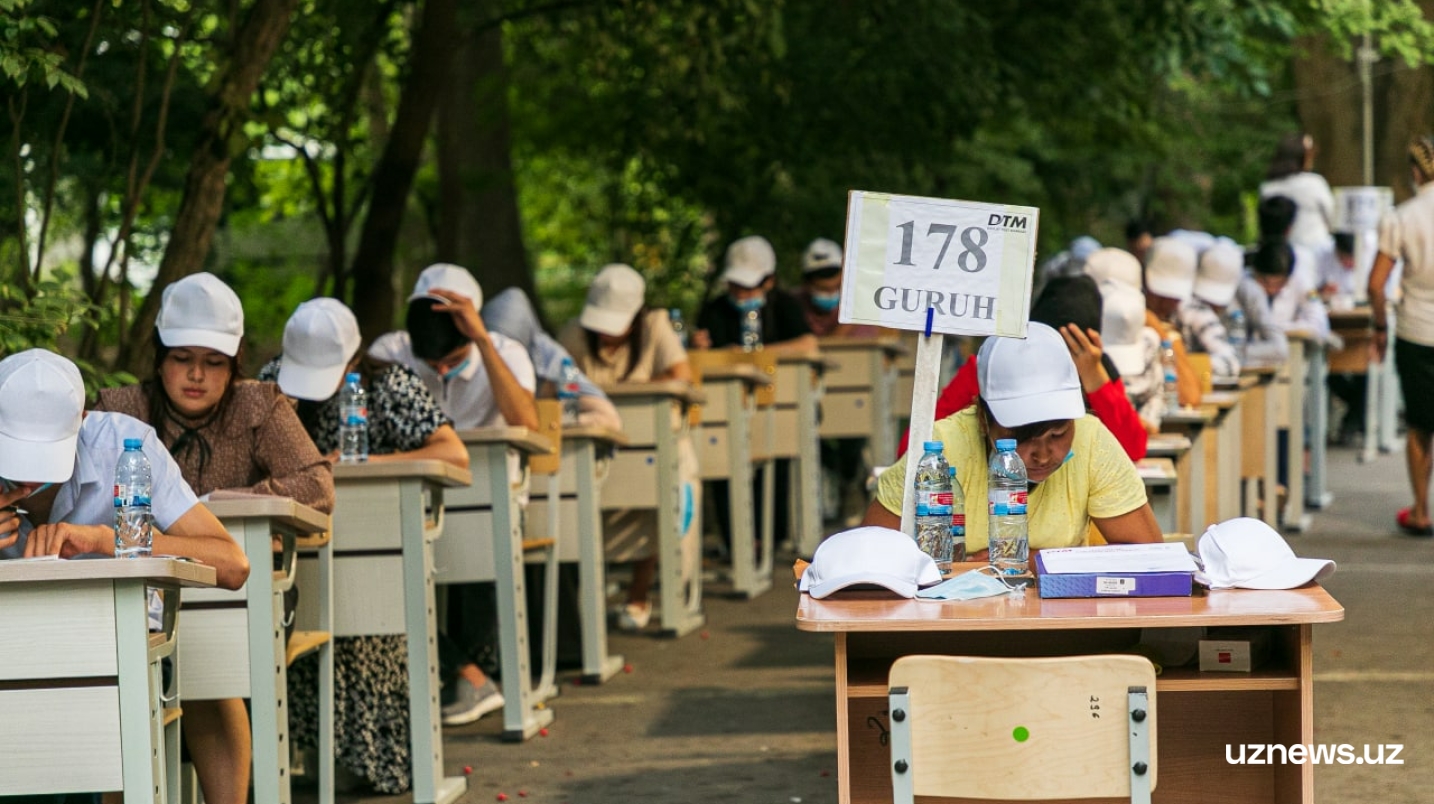 Энди тест топширилиб, кейин ОТМ танланади