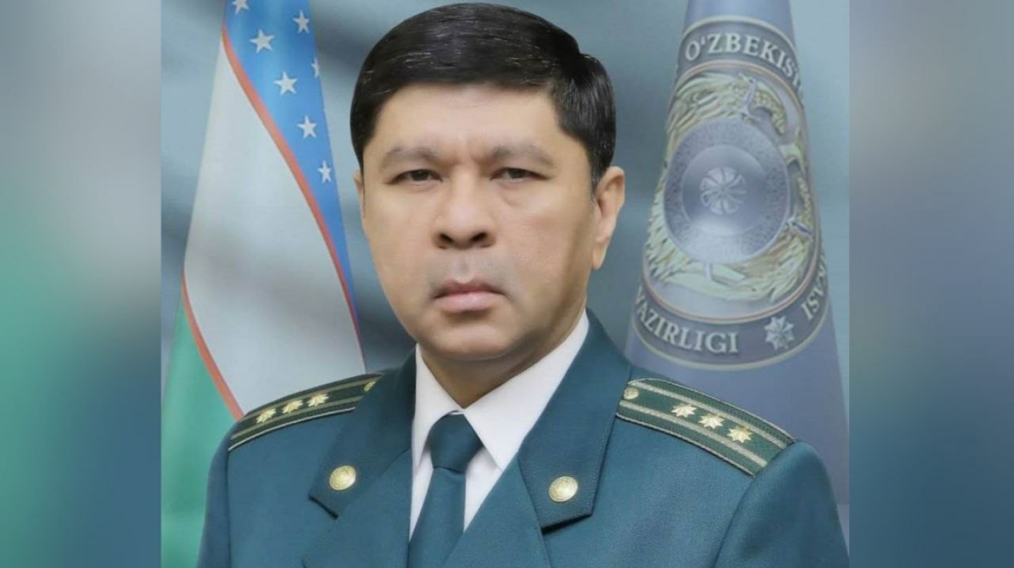 Ички ишлар вазири ўринбосари лавозимидан озод қилинди