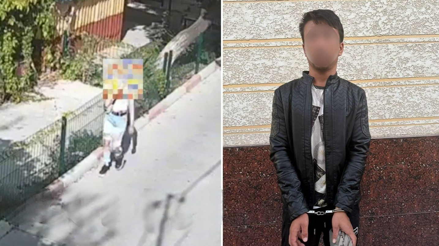 Тошкентда номаълум йигит қиз орқасидан келиб унга тегажоғлик қилди — видео