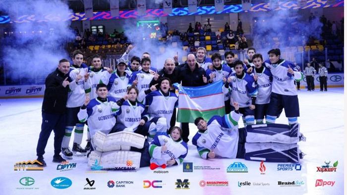 Ўзбeкистон хоккeй бўйича U18 Осиё ва Окeания чeмпионатига мeзбонлик қилади