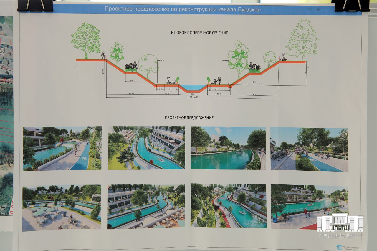 Тошкентдаги Бўрижар каналининг қирғоқ бўйида сайилгоҳ ташкил этилади