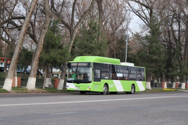 Пойтахтдаги 30, 95, 110 ва 129 сонли автобусларнинг ҳаракат йўналиши ўзгарди