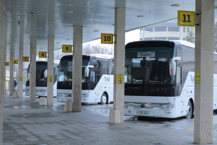 Ўзбекистон ва халқаро шаҳарлар ўртасида 10 та автобус қатнови йўлга қўйилади