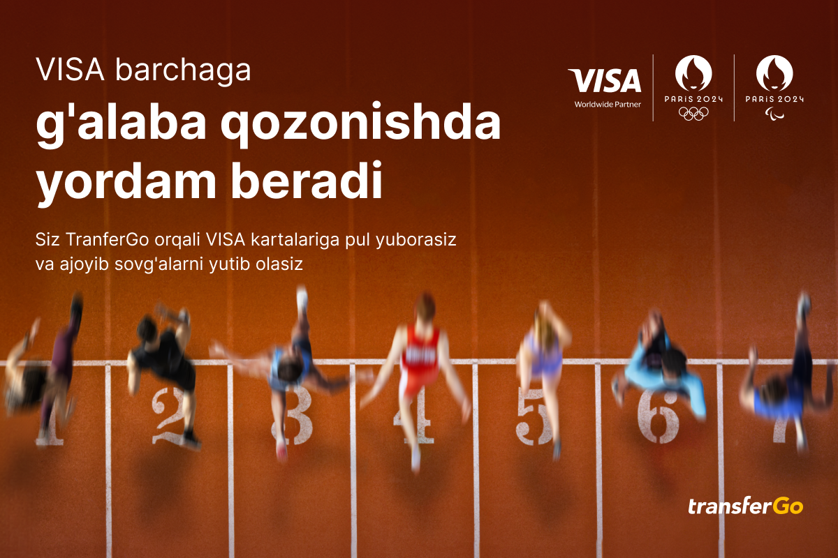 Visa Markaziy Osiyo, Kavkaz va Moldova hududlarida xalqaro pul o‘tkazmalarini rivojlantirish uchun TransferGo bilan hamkorlik qiladi.