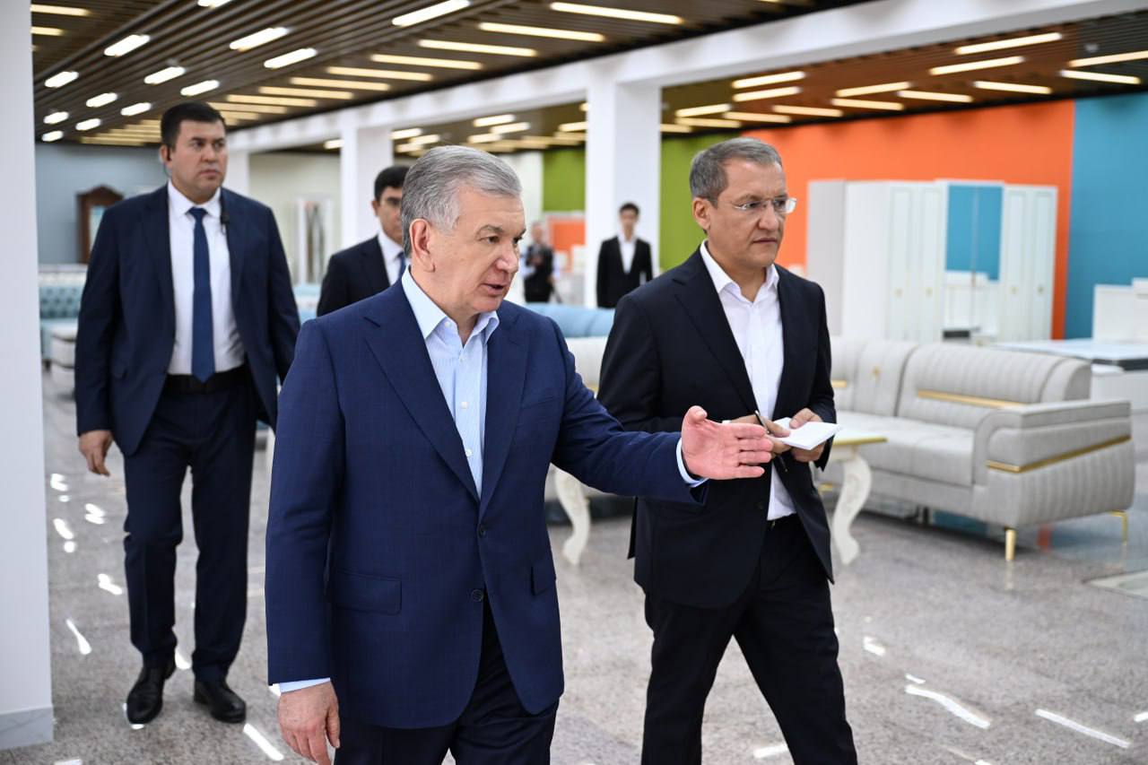 Хонқа туманида мебелсозлик саноат зонаси ишга тушди