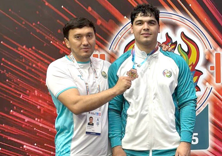 Оғир атлетикачимиз Жаҳон чемпионатининг навбатдаги медалини терма жамоамизга тақдим этди