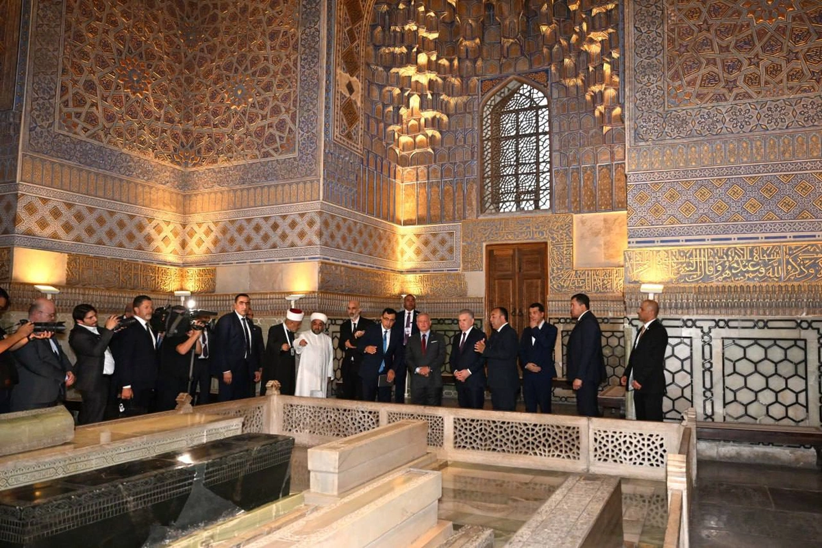 Фото: Иордания подшоҳи давлат ташрифи билан Ўзбекистонга келди