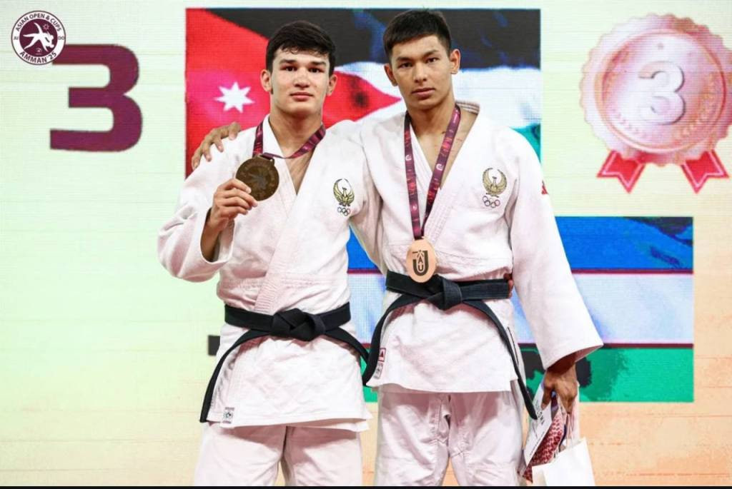 Дзюдочи ёшларимиз “Amman Cadet Asian Cup 2025”да 4 та медалли бўлди