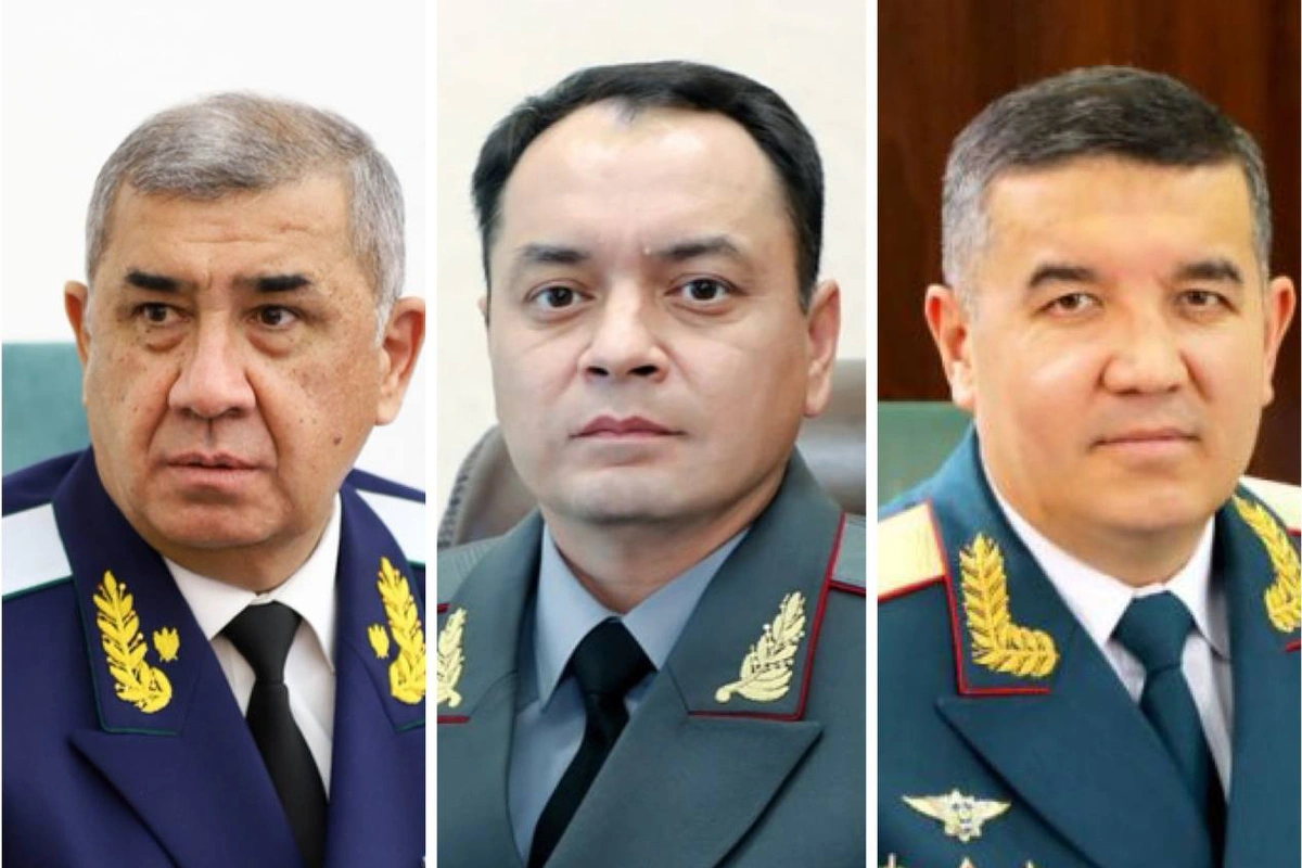 Бош прокурор, мудофаа вазири ва ички ишлар вазирига янги унвонлар берилди