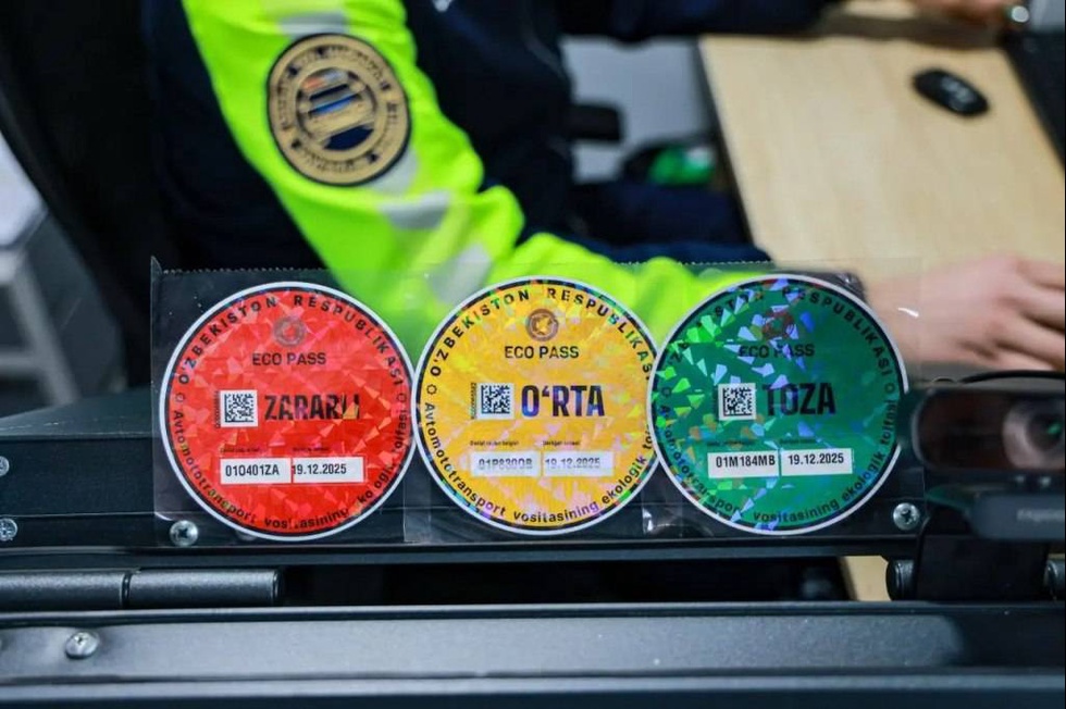 «Қизил» экологик стикерга эга транспорт воситалари шаҳарга кириши чекланилмайди