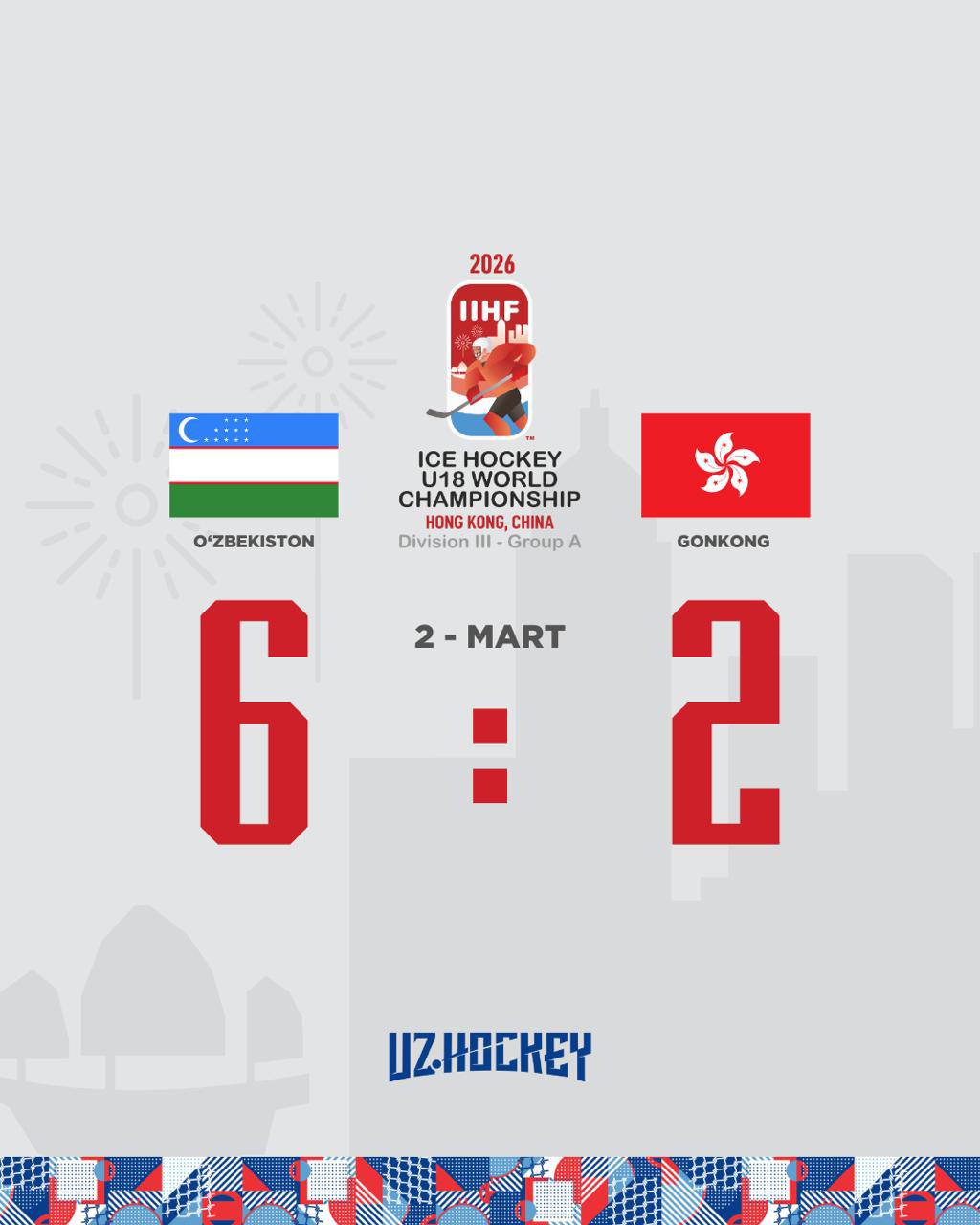 Ўзбекистон ўсмирлар терма жамоаси жаҳон чемпионатини йирик ғалаба билан бошлади