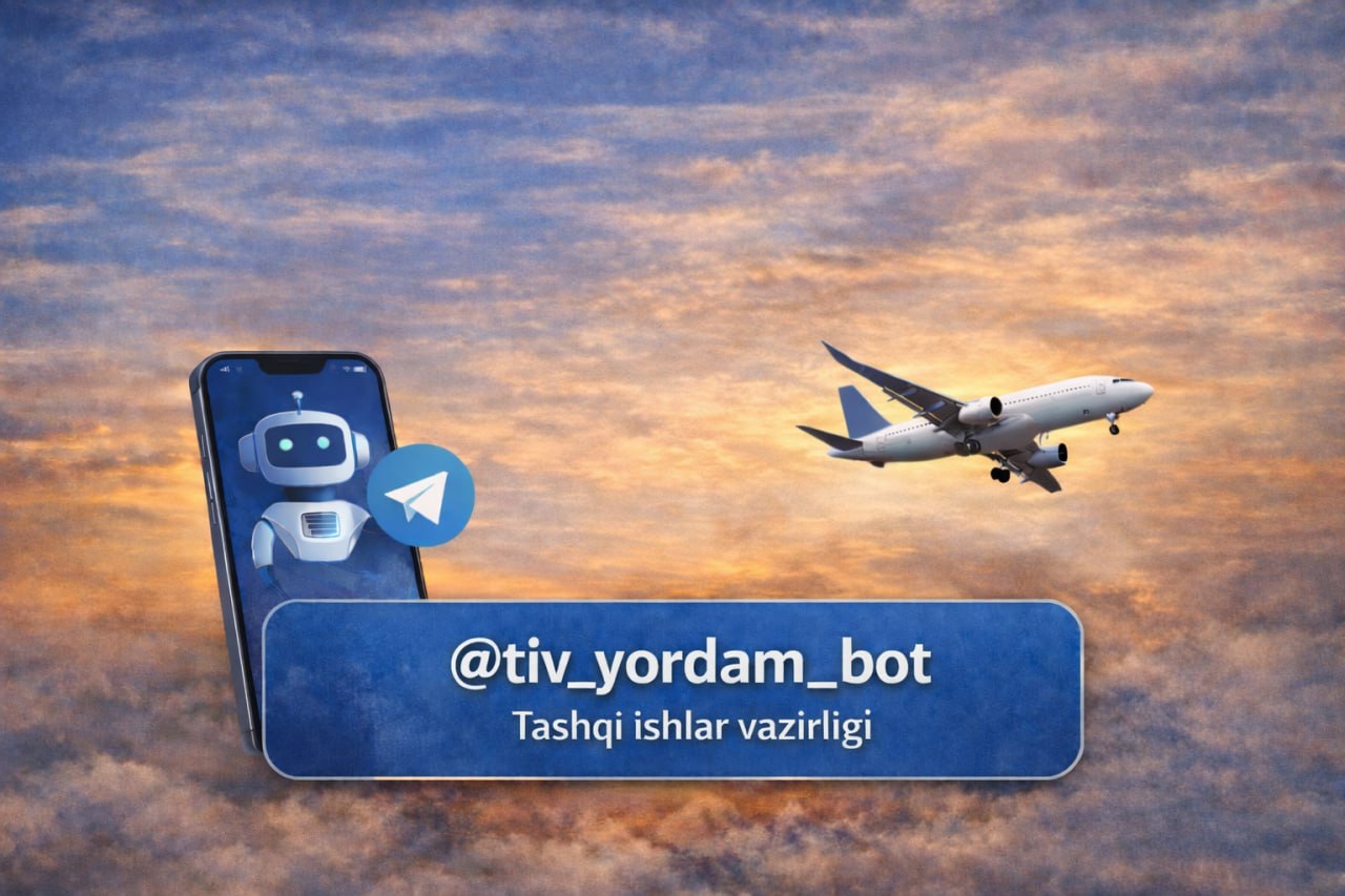 Яқин Шарқдаги фуқаролар учун Telegram бот ишга туширилди