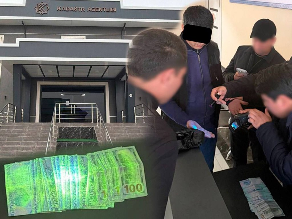 Сирдарёда ҳужжат расмийлаштириш учун пул олган мансабдор қўлга олинди