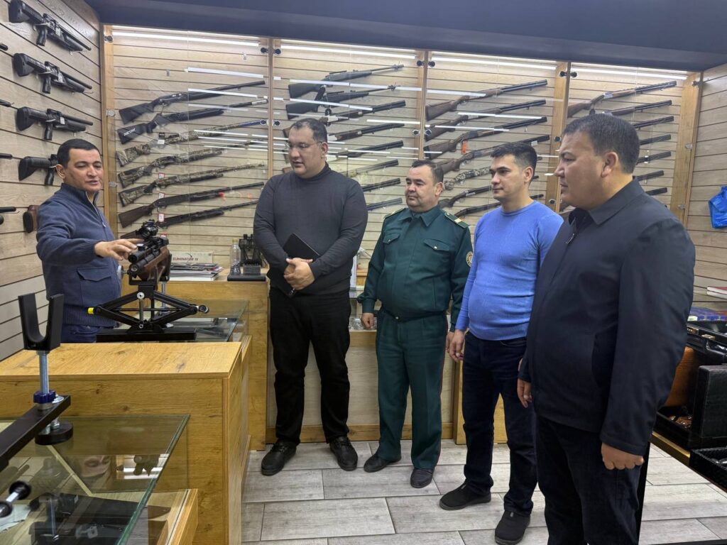 Қуроллар муомаласини назорат қилувчи органлар фаолияти ўрганилмоқда