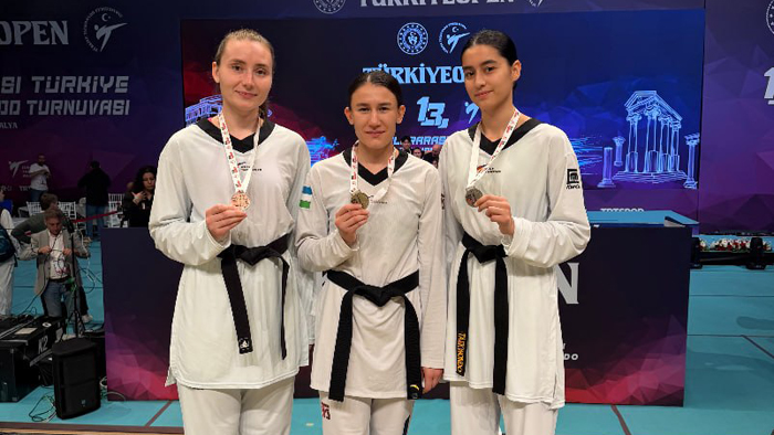 «Turkish Open-2026»: Аёллар ўртасидаги беллашувларни олтин, кумуш ва бронза медали билан якунладик!
