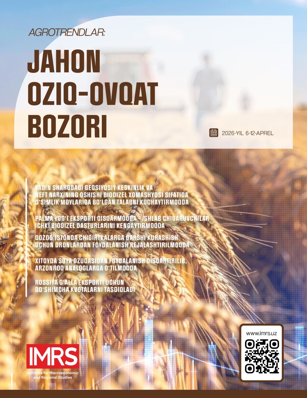 Жаҳон озиқ-овқат бозоридаги қандай асосий ўзгаришлар мавжуд?