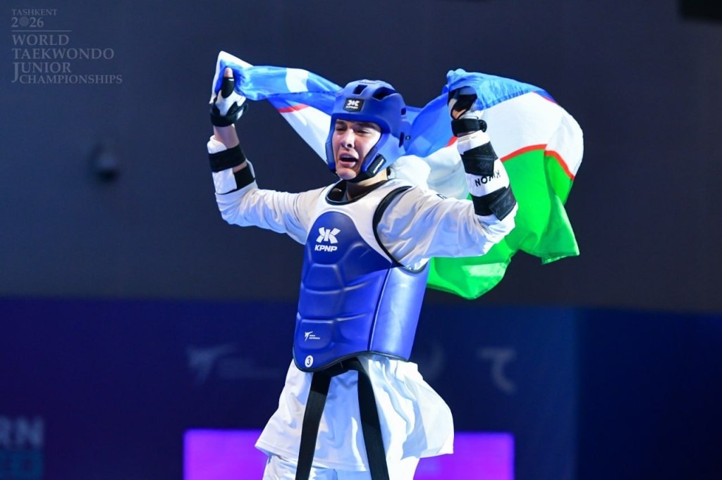 Ўзбекистон терма жамоаси таэквондо бўйича ёшлар ўртасидаги жаҳон чемпионатида икки олтин медални қўлга киритди