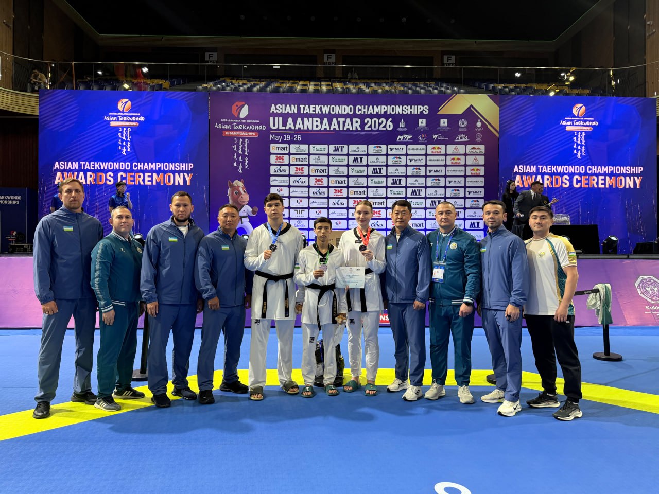 Таэквондочиларимиз Осиё чемпионатини 3 та медаль билан бошлашди