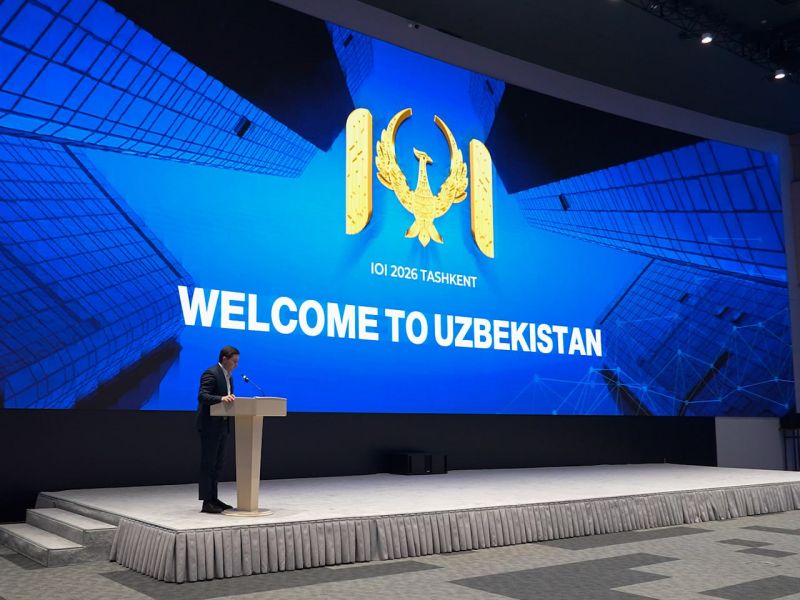 Ўзбекистон илк бор Халқаро информатика олимпиадаси IOI 2026га мезбонлик қилади