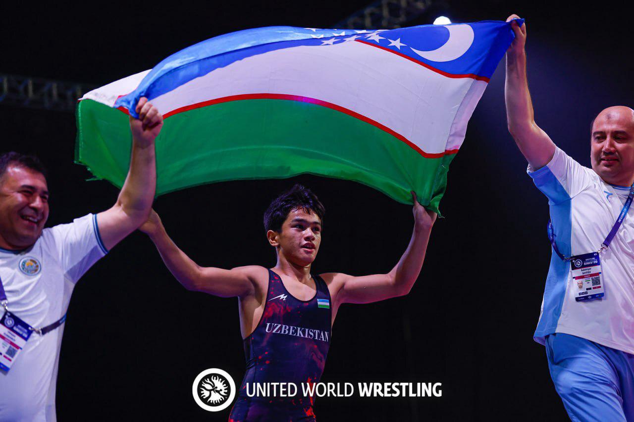 Бунёд Ҳасанов иккинчи бор ўсмирлар ўртасида жаҳон чемпиони бўлди