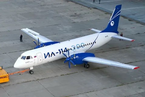 Россиянинг Ил-114-300 самолёти 40 даража иссиқликдаги синовлар учун Ўзбекистонга келди