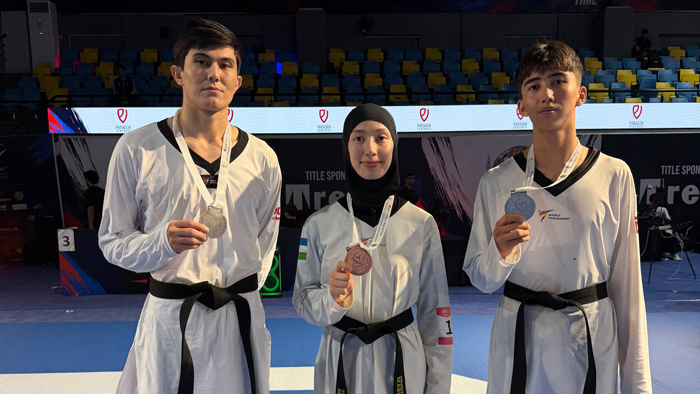 Таэквондочиларимиз “World Taekwondo President’s Cup” турнирини 9 та медаль билан якунлашди