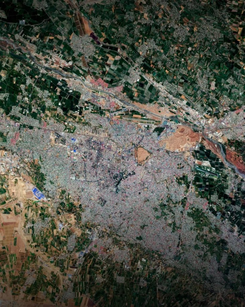 «Samarkand  2028» сунъий йўлдоши Самарқанднинг илк космик суратларини узатди