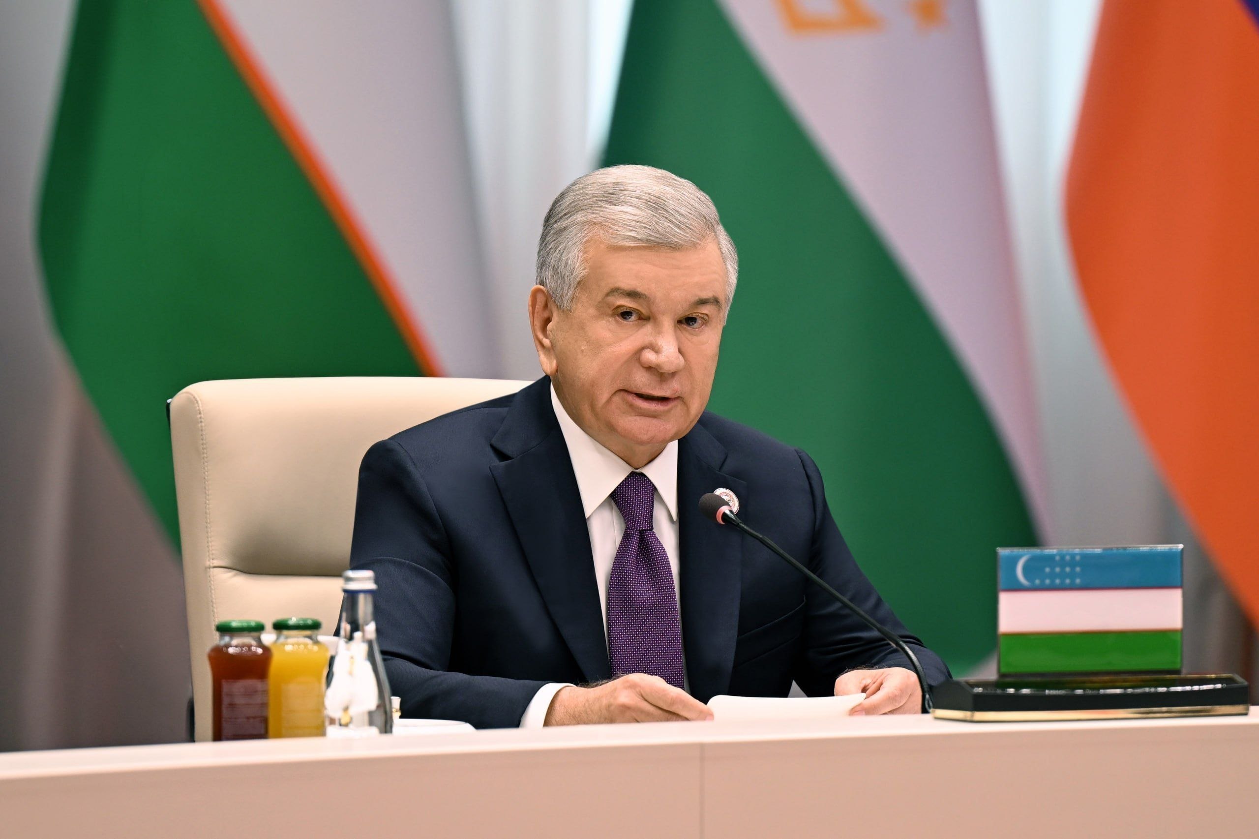 Шавкат Мирзиёев ШҲТ саммитида бир қатор ташаббусларни илгари сурди