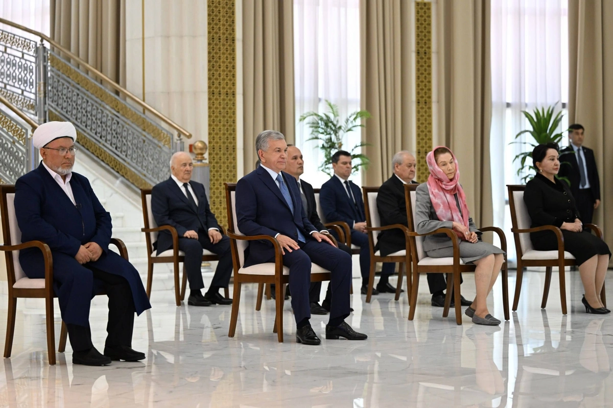 Шавкат Мирзиёев Ислом Каримовни хотирлаш маросимида иштирок этди (фото)