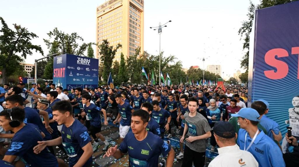 Пойтахтимизда II “Tashkent International Half Marathon” халқаро ярим марафони бошланди
