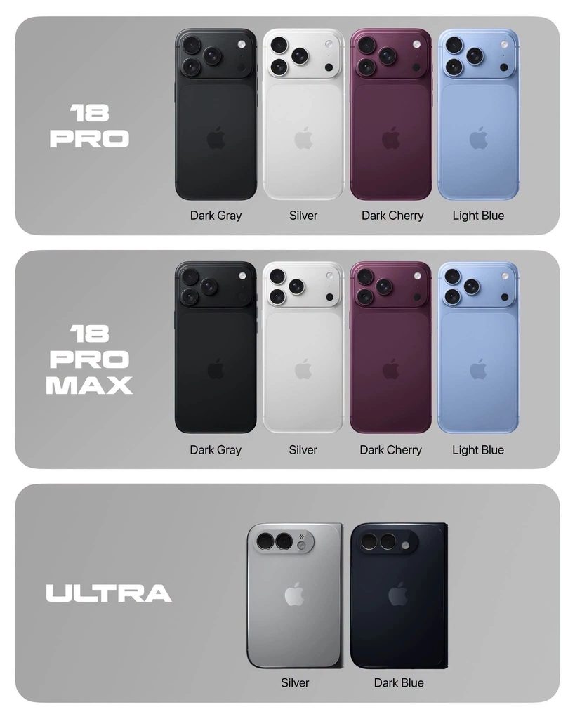 Apple iPhone 18 Pro ва iPhone 18 Pro Max смартфонларини тақдим этди