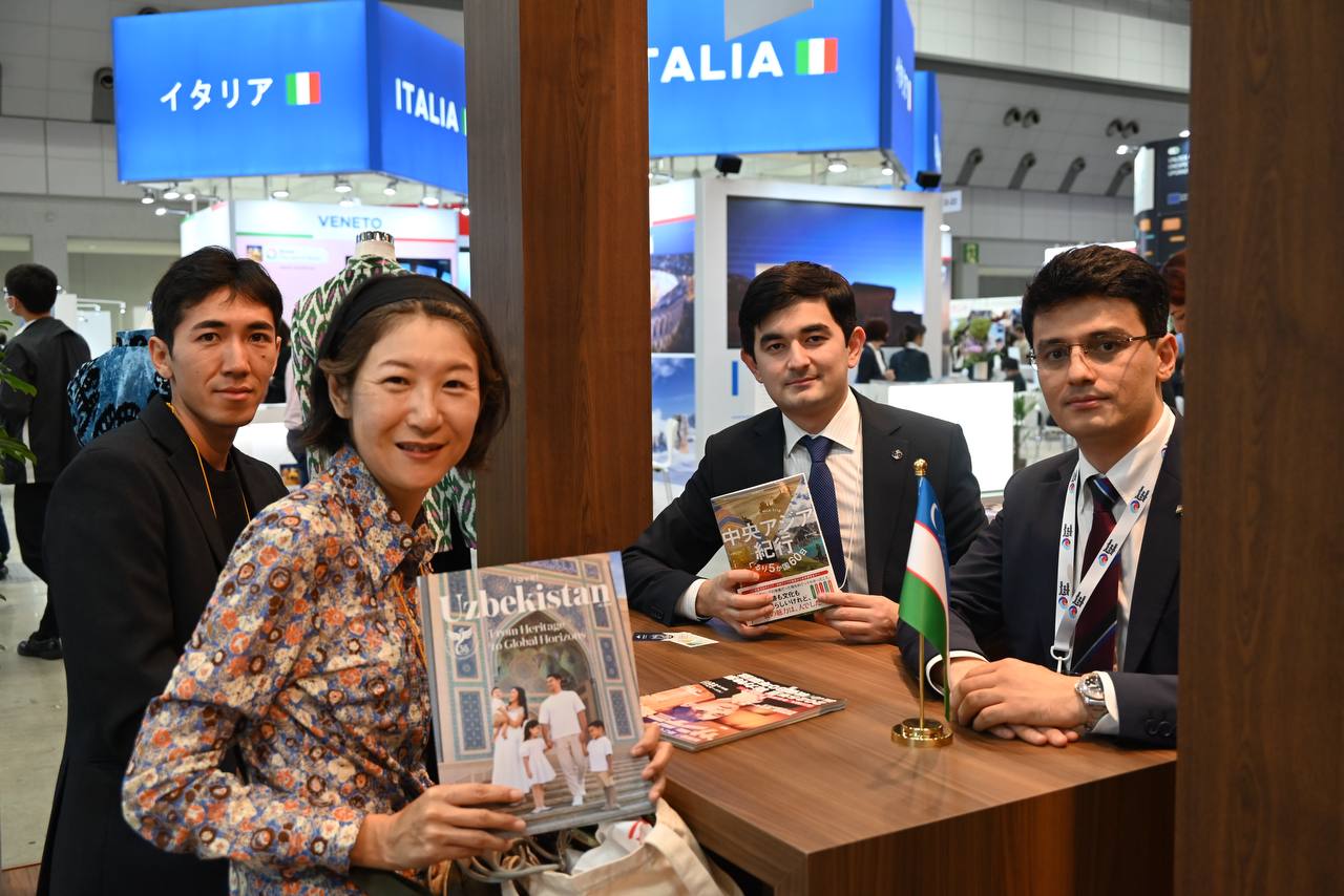 Ўзбекистон Токиодаги Tourism EXPO Japan 2026 халқаро туризм кўргазмасида иштирок этмоқда