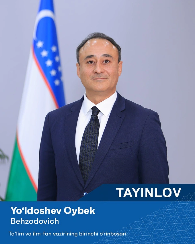 Таълим ва илм-фан вазирига яна уч ўринбосар тайинланди Таълим ва илм-фан вазирига яна уч ўринбосар тайинланди